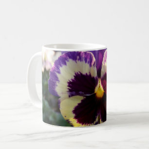 colourful spring Pansy Coffee Mug