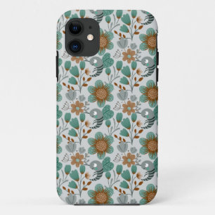 Colourful Spring Pattern iPhone 11 Case