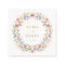 Colourful Spring Wildflower Garden Wreath Wedding