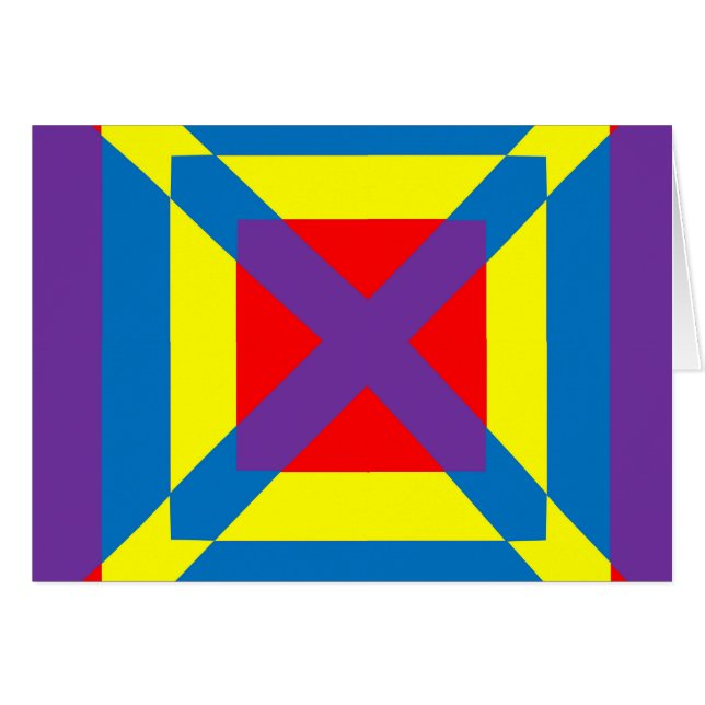 Colourful Square (Front Horizontal)