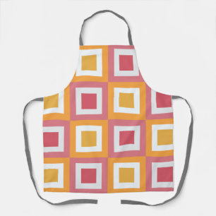 Colourful Square Geometric Apron
