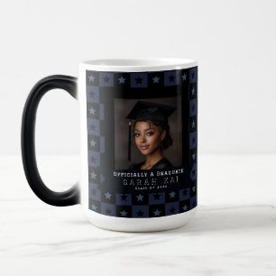 Colourful Square Pattern Gift For Him Grad Magic Mug