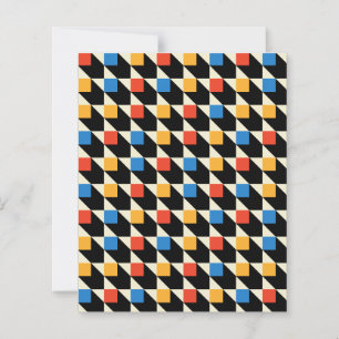 Colourful Squares Advice Cards