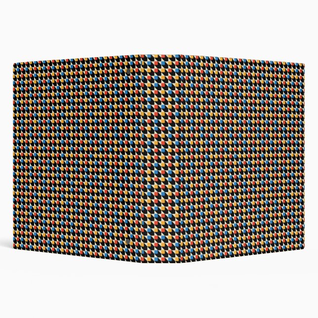 Colourful Squares Binder (Background)
