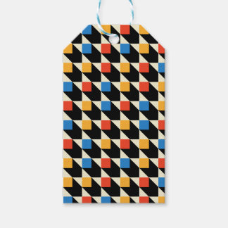 Colourful Squares Gift Tags