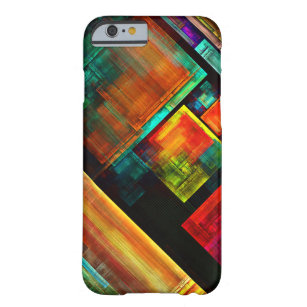 Colourful Squares Modern Abstract Art Pattern #04 Barely There iPhone 6 Case