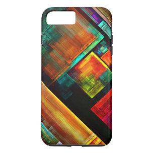 Colourful Squares Modern Abstract Art Pattern #04 Case-Mate iPhone Case