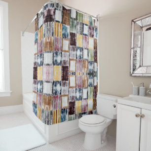 Colourful squares pattern