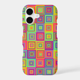 Colourful Squares Pattern