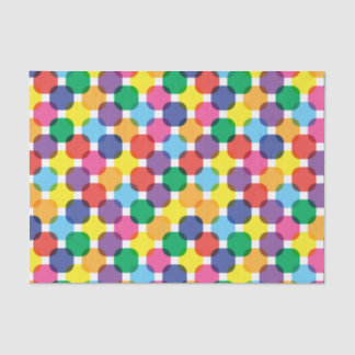 Colourful Squares Tissue Paper
