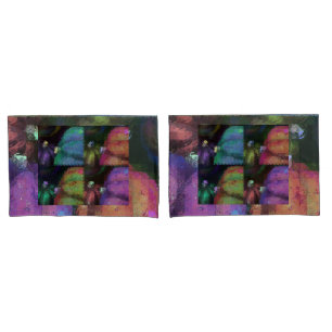 Colourful Squash Quilt Pillowcase