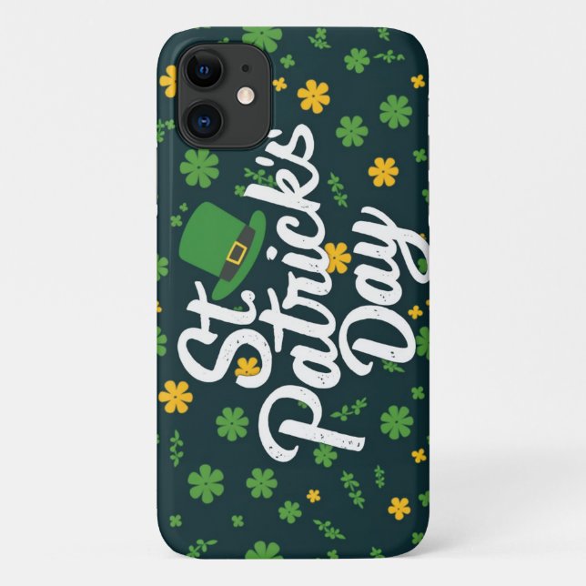 Colourful St. Patrick's Day Case-Mate iPhone Case (Back)