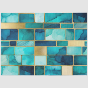 Colourful Stained Glass Art Tissue Paper