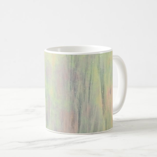 Colourful Stained Glass Coffee Mug (Front Right)