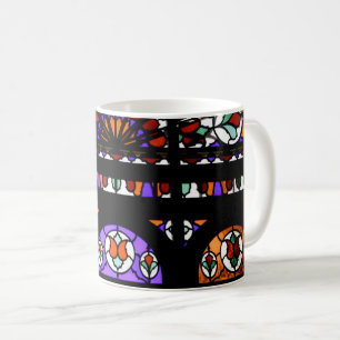 Colourful Stained Glass  Coffee Mug