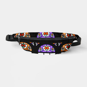 Colourful Stained Glass Window Fanny Pack