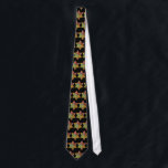 Colourful Star of David Tie<br><div class="desc">This would look great with a jewel-tone shirt... .gold or green maybe?</div>