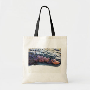 Colourful Starfish at Bob Creek, OR Tote Bag