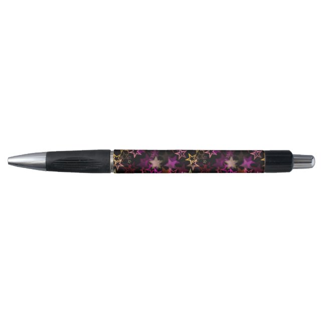 Colourful Stars Dance Whimsically  Pen (Front)