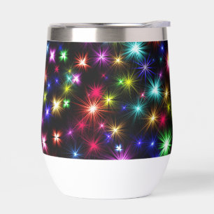 Colourful Stars Fireworks Design