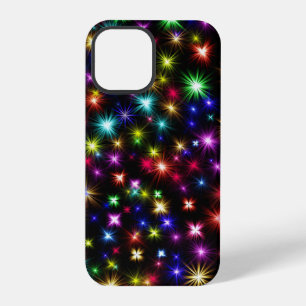 Colourful Stars Fireworks Design iPhone 12 Pro Case