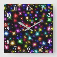 Colourful Stars Fireworks Design