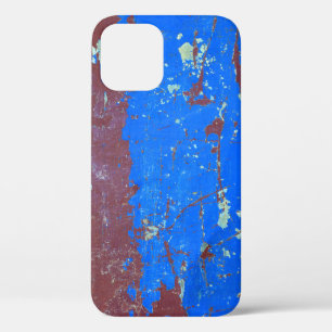 Colourful steel rust: abstract texture iPhone 12 case