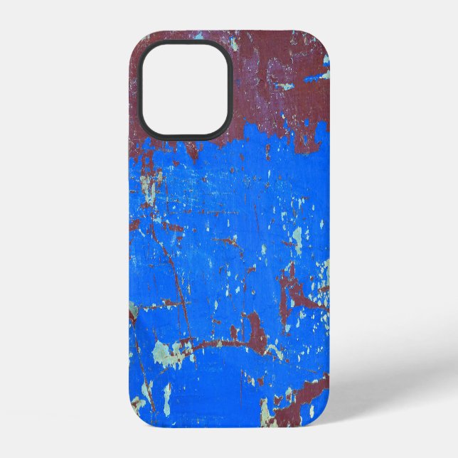 Colourful steel rust: abstract texture iPhone case (Back)