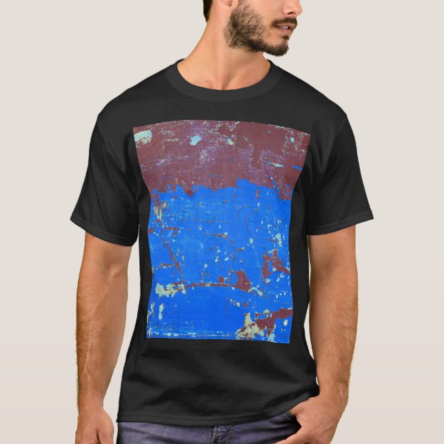 Colourful steel rust: abstract texture T-Shirt (Front)