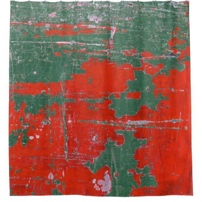 Colourful steel rust, textured background. (Front)