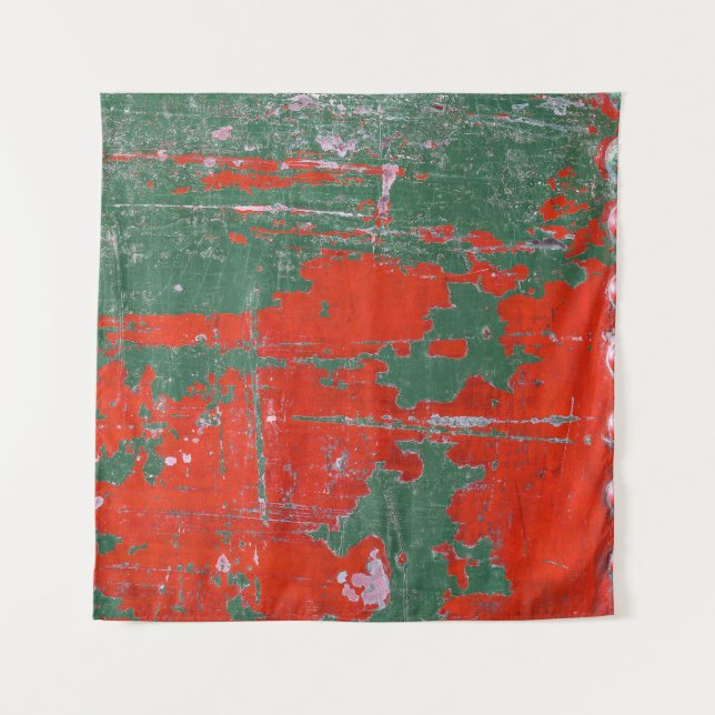Colourful steel rust, textured background. tapestry (Front)