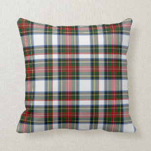 Colourful Stewart Dress Tartan Plaid Pillow