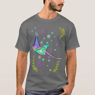 Colourful Stingray T-Shirt