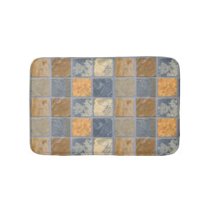 Colourful Stone Tiles Bath Mat
