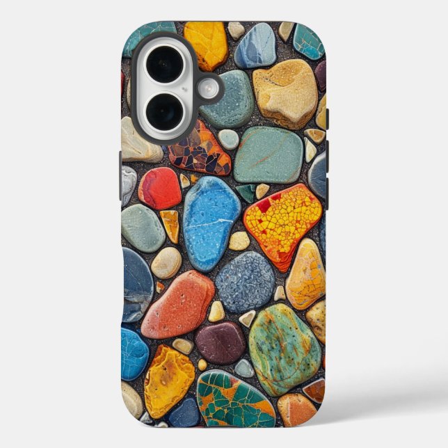 Colourful Stones Case-Mate iPhone Case (Back)