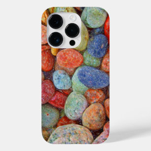 Colourful stones, pebbles, rocks iPhone / iPad cas Case-Mate iPhone 14 Pro Case