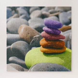 Colourful stones pebbles rocks photography  jigsaw puzzle