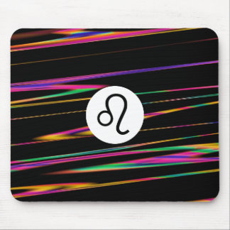 Colourful strands - Leo Mouse Pad