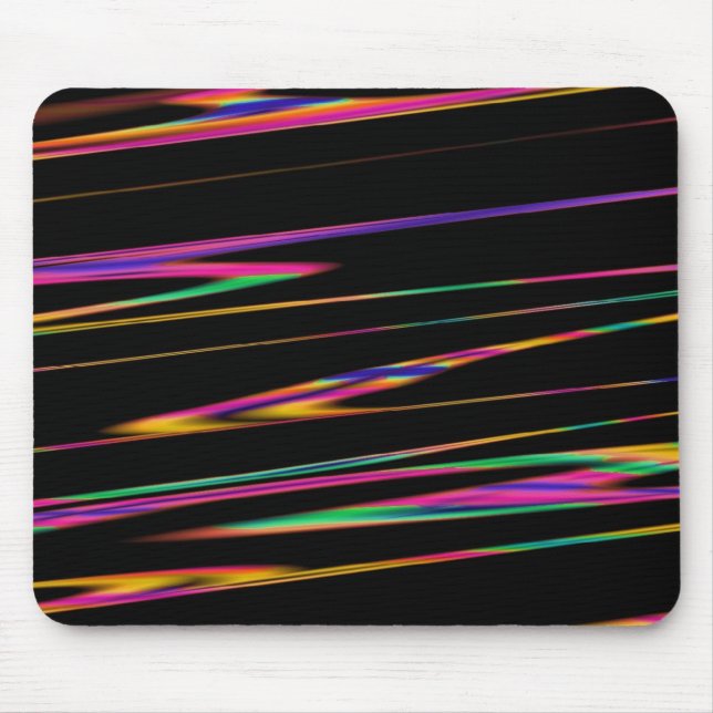 Colourful strands mouse pad (Front)