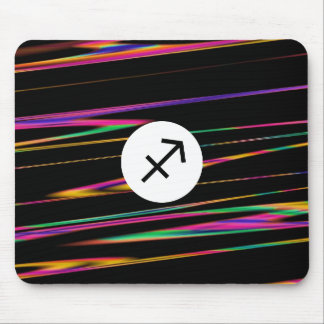 Colourful strands - Sagittarius Mouse Pad