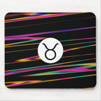 Colourful strands - Taurus Mouse Pad