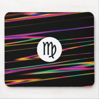 Colourful strands - Virgo Mouse Pad