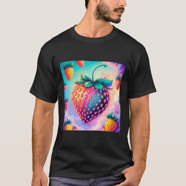Colourful strawberry T-Shirt (Front)