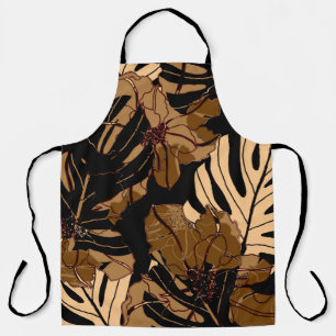 Colourful Strawberry: Watercolor Pink Peas Apron