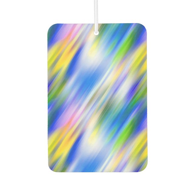 colourful streaks air freshener (Front)