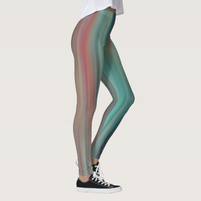 Colourful Streaks Leggings (Right)