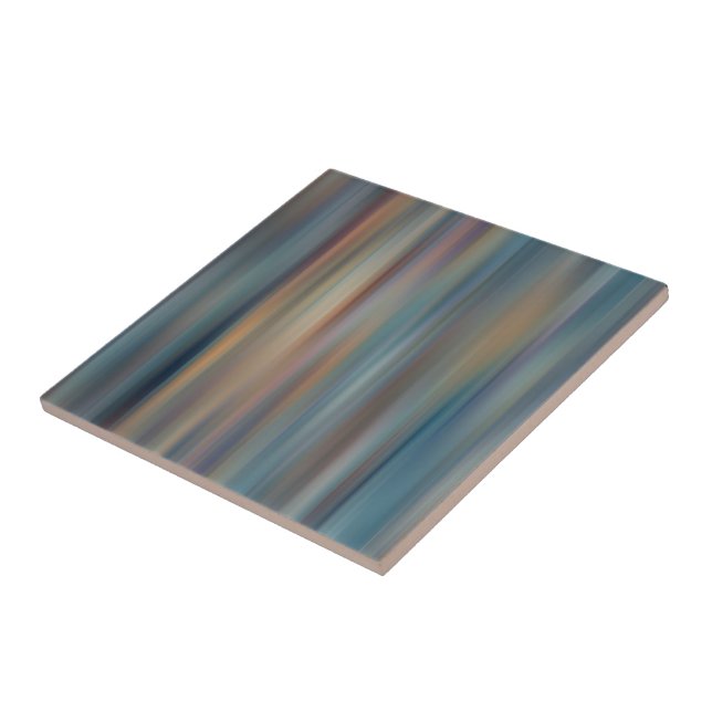 Colourful Streaks Tile (Side)