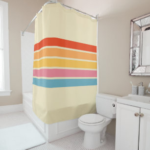 Colourful Striped 70s 80s Retro Racing Stripes