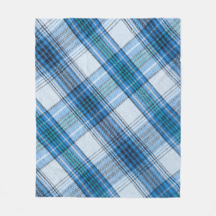 Colourful Striped loincloth fabric background Fleece Blanket