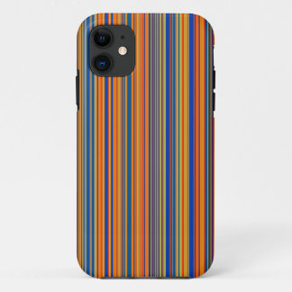 Colourful Stripes 03 iPhone 11 Case